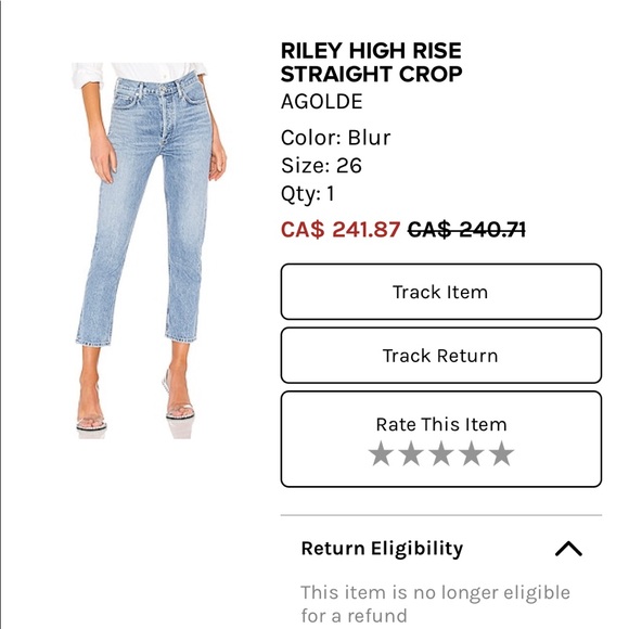 AGOLDE Riley Jeans - Picture 2 of 9